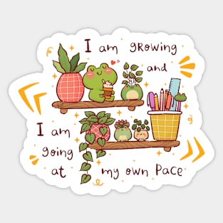 Cute Plant Shelf Sticker